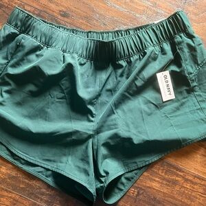 Women's Green Old Navy Athletic Shorts